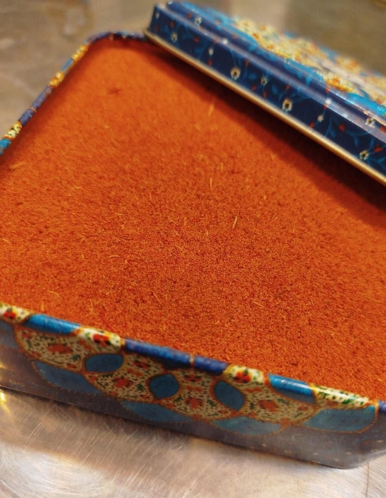 تصویر  پودر زعفران اقتصادی یک مثقالی
